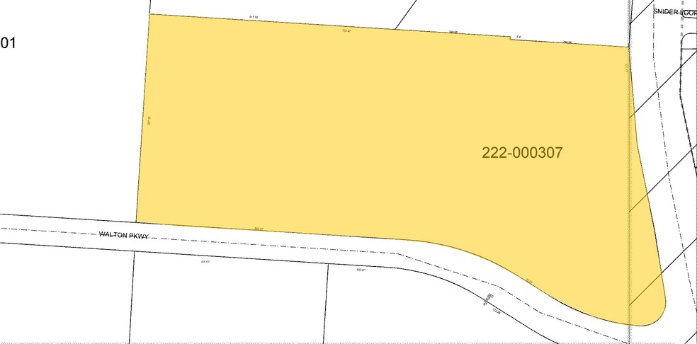 7800 B Walton Pky, New Albany, OH for lease - Plat Map - Image 3 of 4