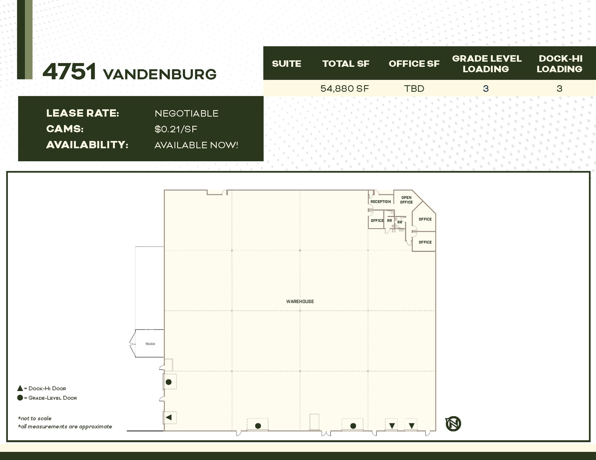 3917 E Lone Mountain Rd, North Las Vegas, NV à louer Plan d’étage- Image 1 de 1