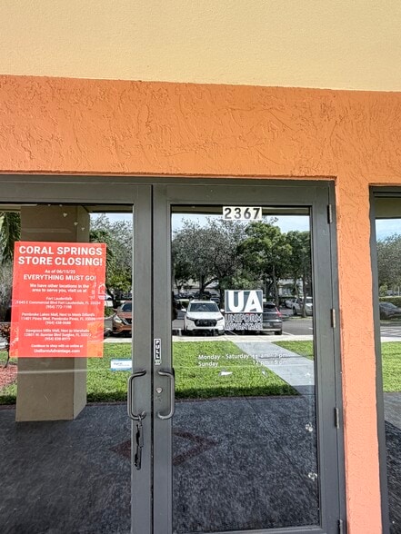 2359-2367 N University Dr, Coral Springs, FL for lease - Building Photo - Image 3 of 41