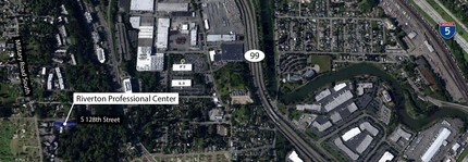 2901 S 128th St, Tukwila, WA - AERIAL  map view