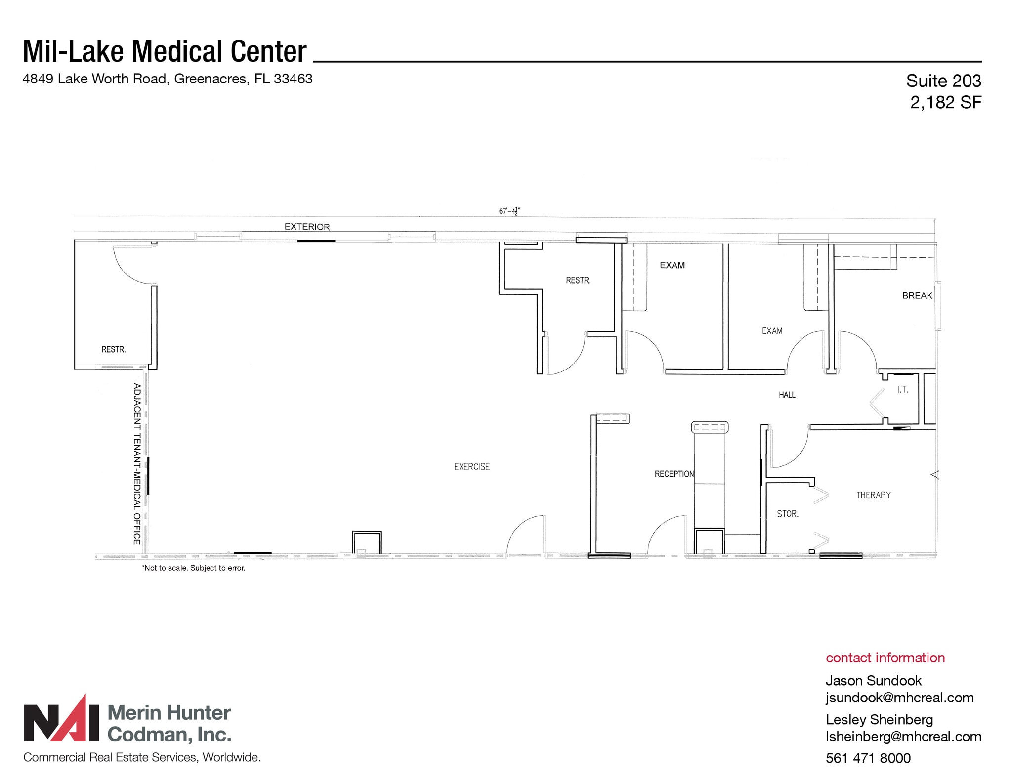4849 Lake Worth Rd, Greenacres, FL for lease Floor Plan- Image 1 of 1