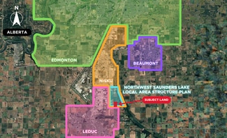 Plus de détails pour 24536 Twp 500, Leduc, AB - Terrain à vendre