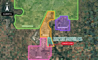 Plus de détails pour 24536 Twp 500, Leduc, AB - Terrain à vendre