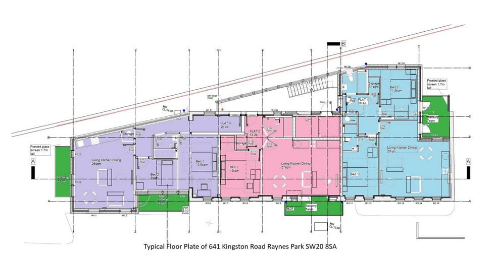 641 Kingston Road, London for sale - Floor Plan - Image 2 of 2