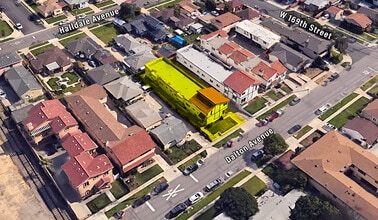 16720 S Dalton Ave, Gardena, CA - aerial  map view