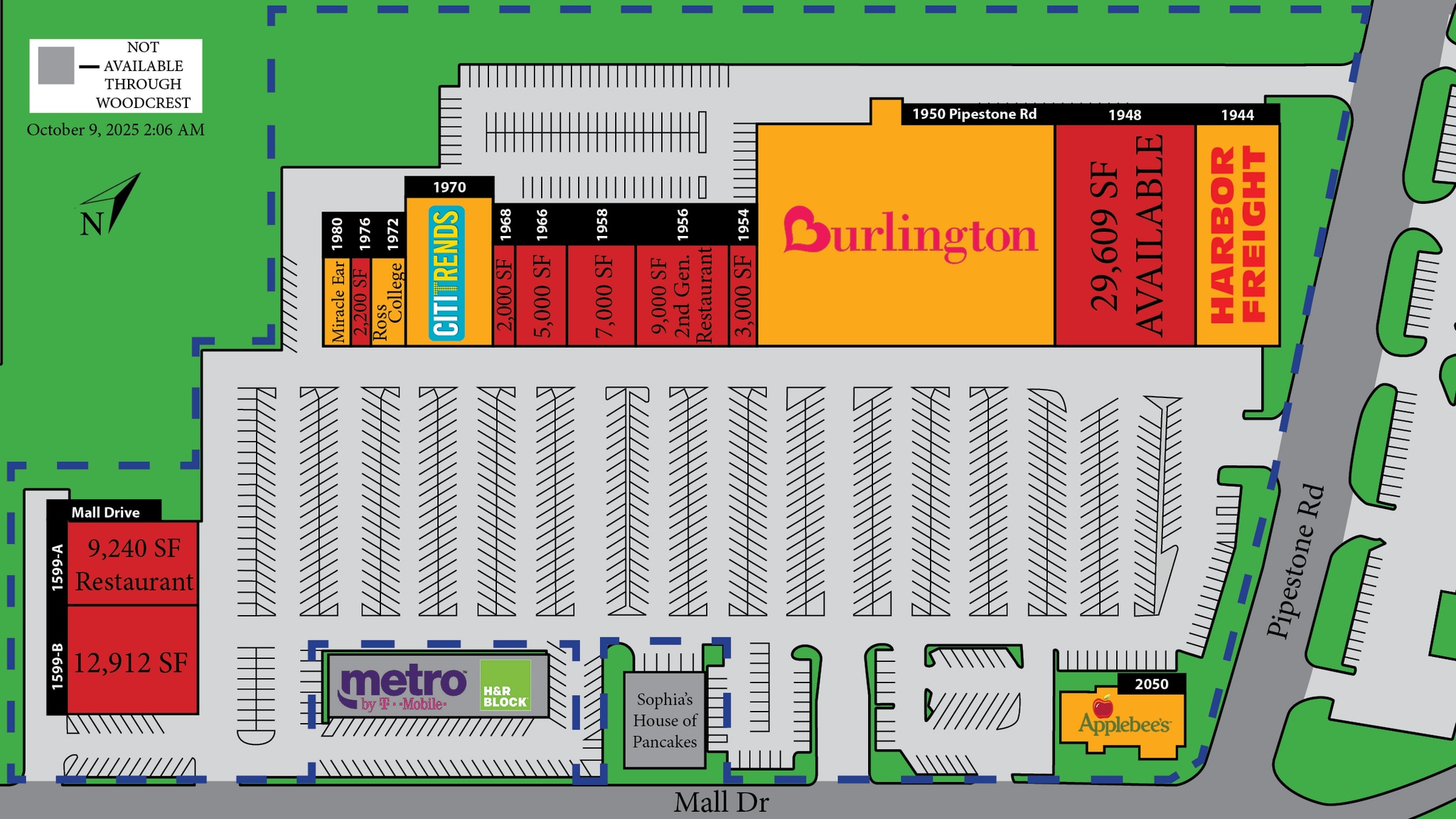 1950 Pipestone Rd, Benton Harbor, MI for lease Site Plan- Image 1 of 1