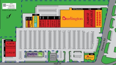 1950 Pipestone Rd, Benton Harbor, MI for lease Site Plan- Image 2 of 2