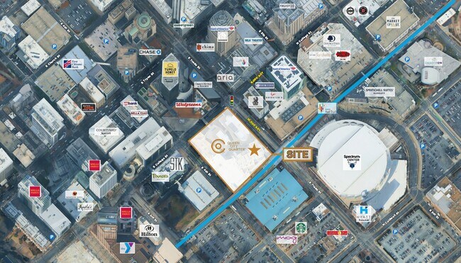 More details for 210 E Trade St, Charlotte, NC - Retail for Lease
