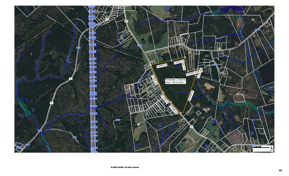 Massive Interstate I-77 Corridor 195-Acre Confluence of Deliverables Site, Great Falls, SC for sale - Building Photo - Image 2 of 7
