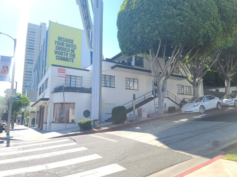 9157-9163 W Sunset Blvd, West Hollywood, CA à louer - Photo du bâtiment - Image 2 de 2
