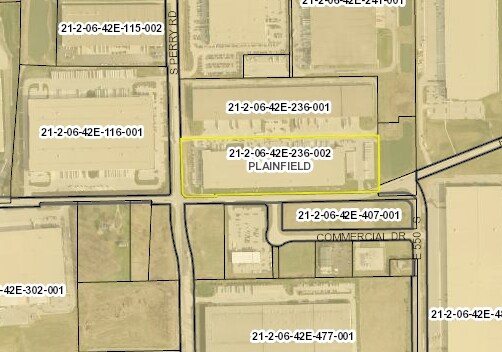1399 Perry Rd, Plainfield, IN à louer - Plan cadastral - Image 3 de 3