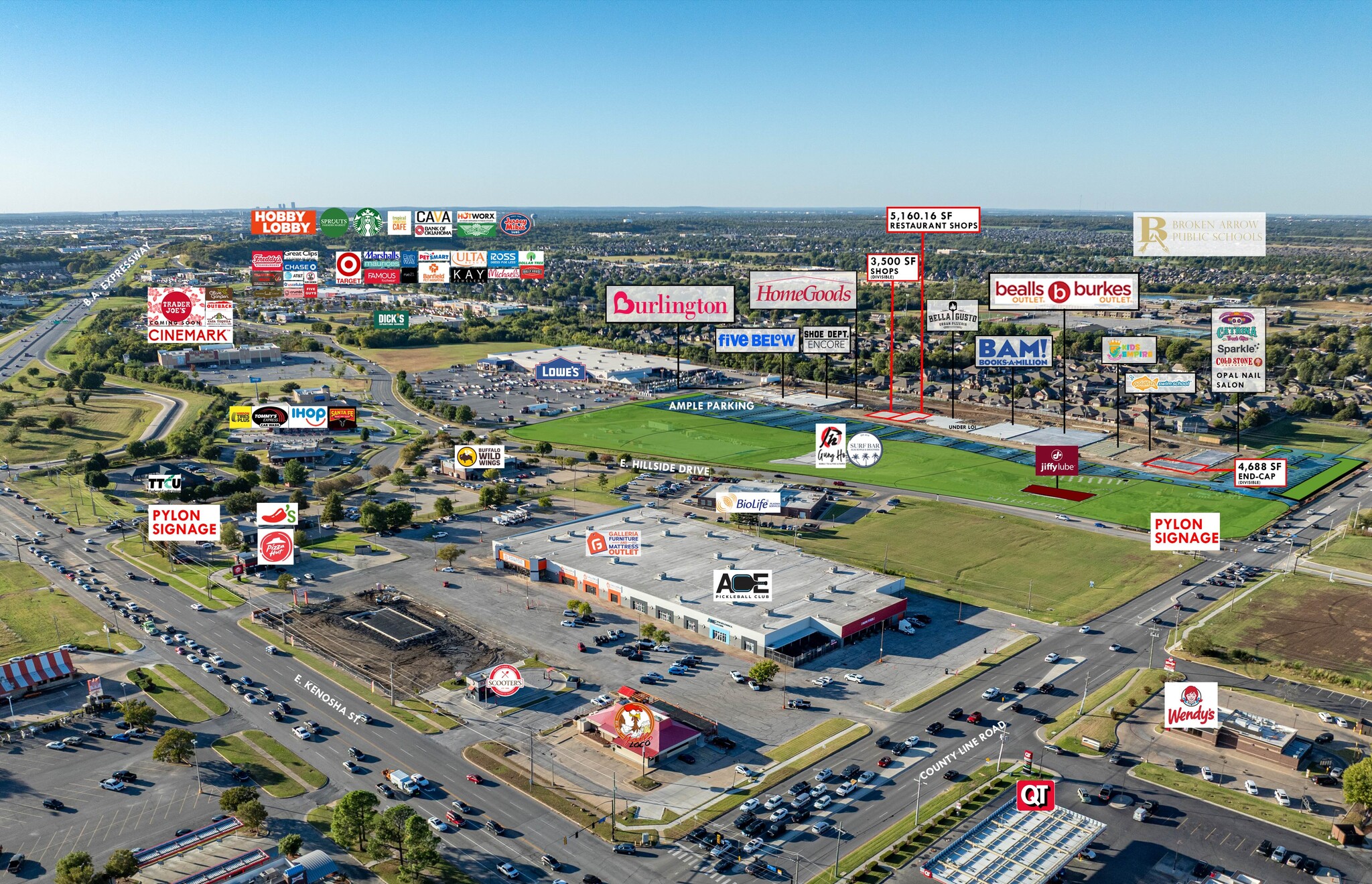 2300 E Hillside Dr, Broken Arrow, OK for lease Primary Photo- Image 1 of 8