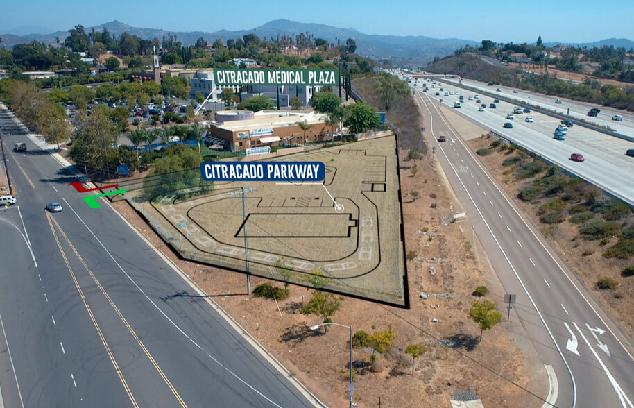 W Citracado Pky, Escondido, CA for sale - Aerial - Image 1 of 5