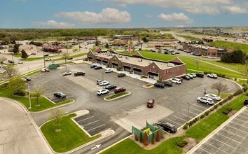 7224 118th Ave, Kenosha, WI - Aerial map view
