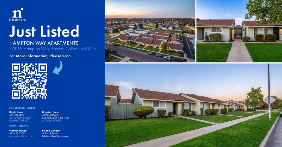 3789 E Hampton Way, Fresno, CA à vendre - Photo du bâtiment - Image 1 de 10
