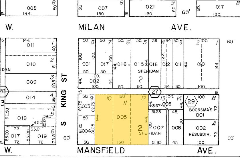 3445 W Mansfield Ave, Denver, CO à vendre - Plan cadastral - Image 2 de 36