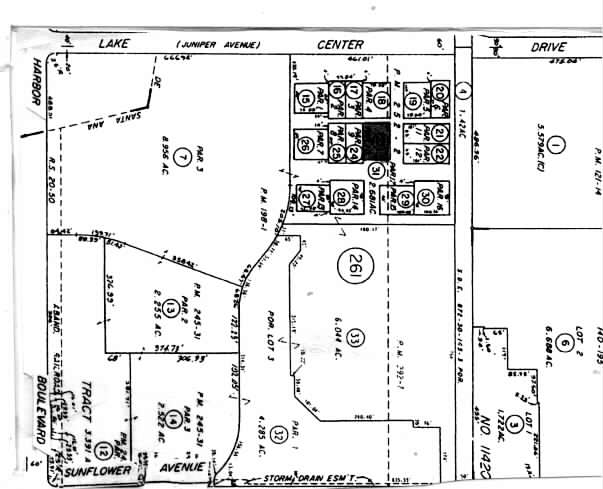 3518 Lake Center Dr, Santa Ana, CA à vendre - Plan cadastral - Image 3 de 7