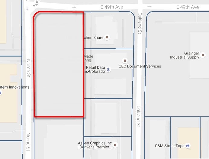11720-11730 E 49th Ave, Denver, CO for lease - Plat Map - Image 2 of 2