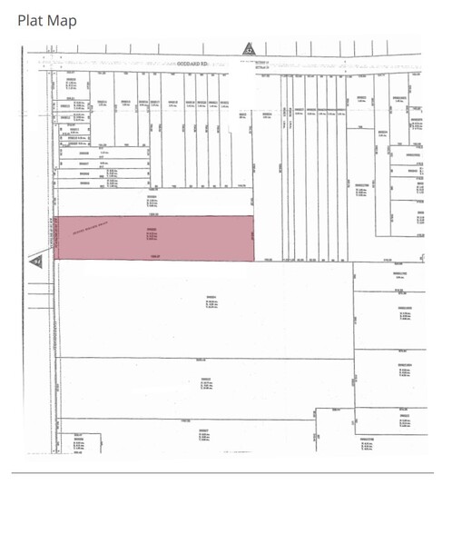 8.94 Acres- Harrison Rd, Romulus, MI à vendre - Plan cadastral - Image 2 de 2