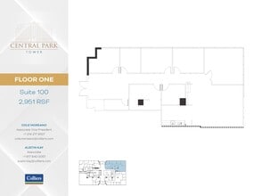2350 Airport Fwy, Bedford, TX à louer Plan d’étage- Image 1 de 1