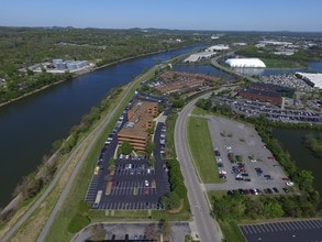 545 Mainstream Dr, Nashville, TN - AÉRIEN  Vue de la carte