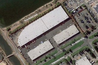 7307 Edgewater Dr, Oakland, CA - AERIAL map view