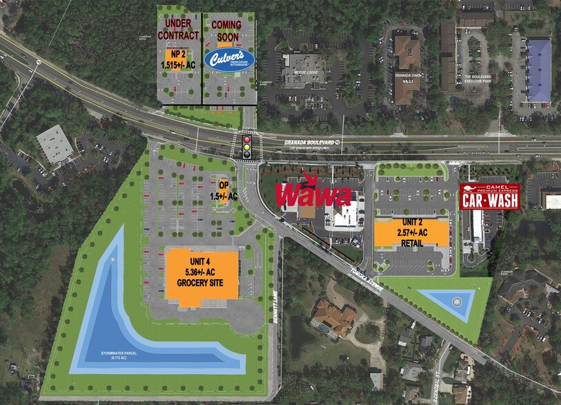 655 W Granada Blvd, Ormond Beach, FL for sale - Site Plan - Image 1 of 1