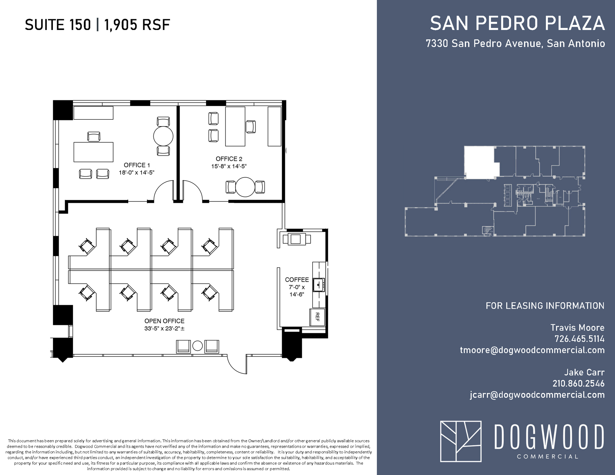 7330 San Pedro Ave, San Antonio, TX à louer Plan d  tage- Image 1 de 1