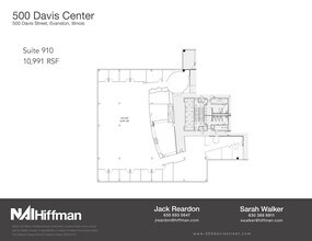 500 Davis St, Evanston, IL for lease Floor Plan- Image 2 of 2