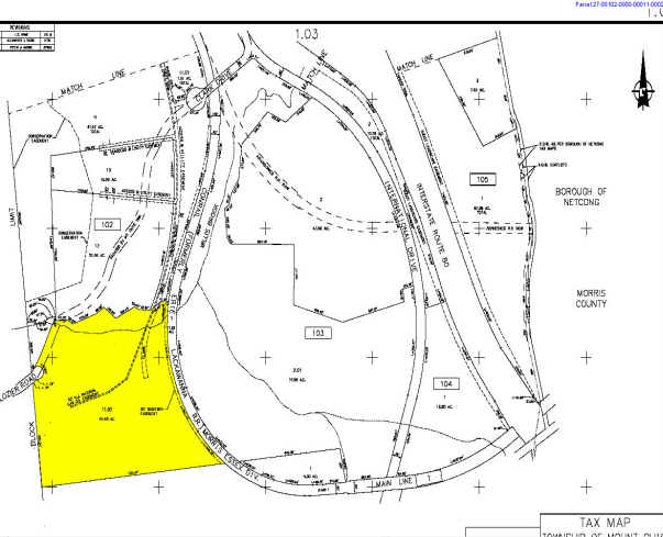 350 Clark Dr, Mount Olive, NJ à louer - Plan cadastral - Image 2 de 14