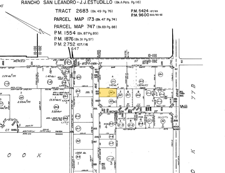1914-1916 Republic Ave, San Leandro, CA for sale - Plat Map - Image 3 of 3