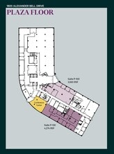 1800 Alexander Bell Dr, Reston, VA for lease Floor Plan- Image 1 of 1