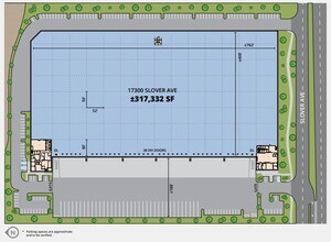 17300 Slover Ave, Fontana, CA for lease Site Plan- Image 1 of 1