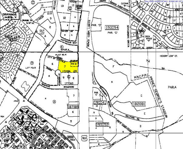 4175 N Hanson Ct, Bowie, MD à louer - Plan cadastral - Image 2 de 5