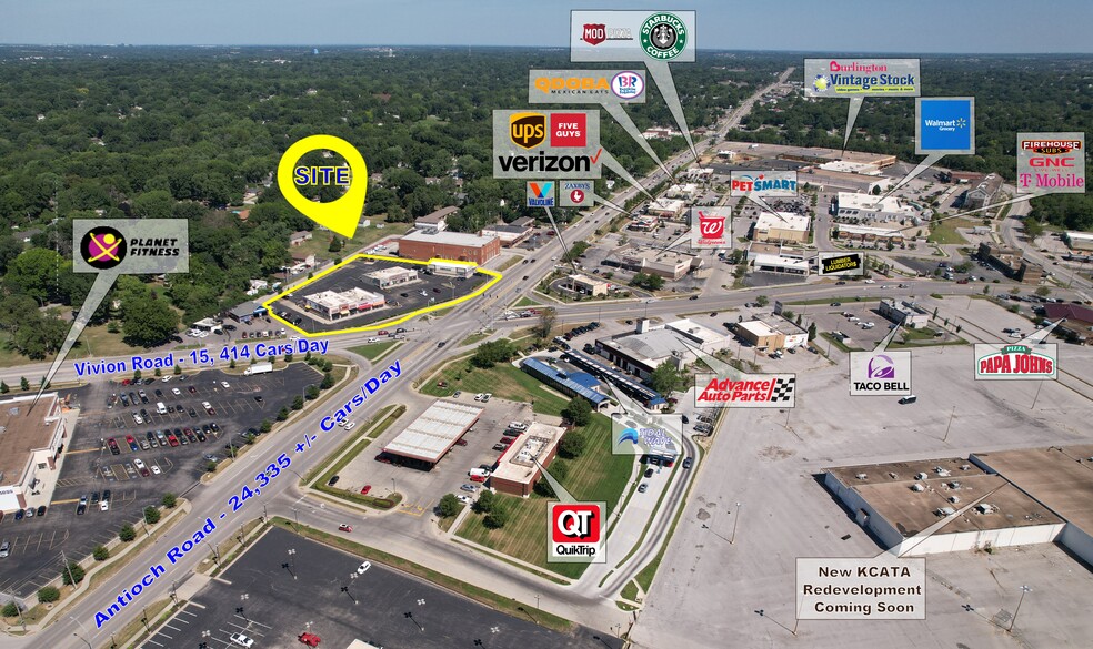 2510 NE Vivion Rd, Kansas City, MO for lease - Aerial - Image 3 of 6