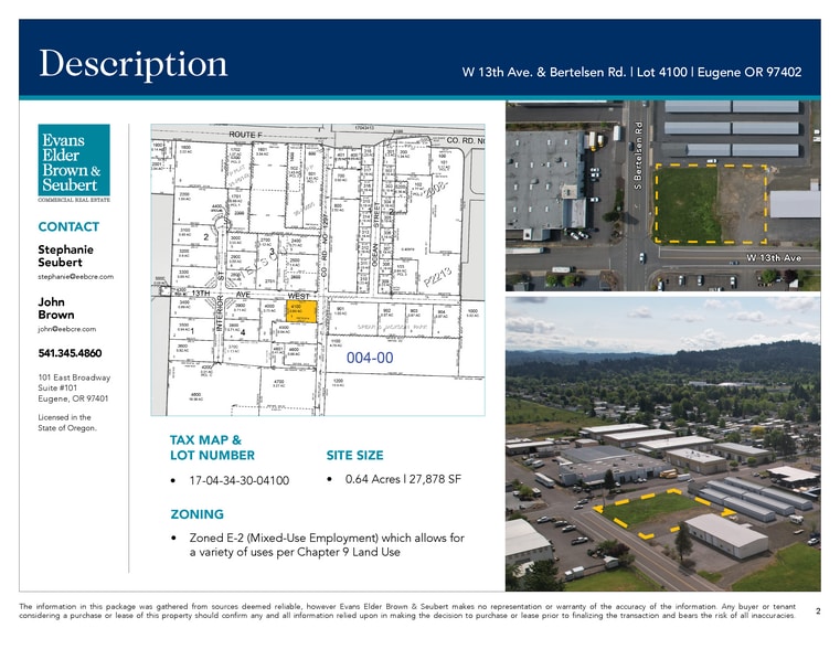 W 13th & S Bertelsen Rd. ave, Eugene, OR à vendre - Photo du bâtiment - Image 3 de 4