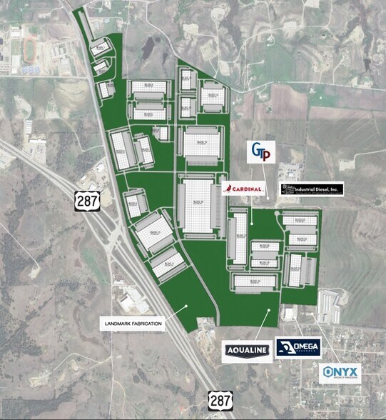 NEC Highway 287 & FM 2264, Decatur, TX for lease - Site Plan - Image 3 of 3