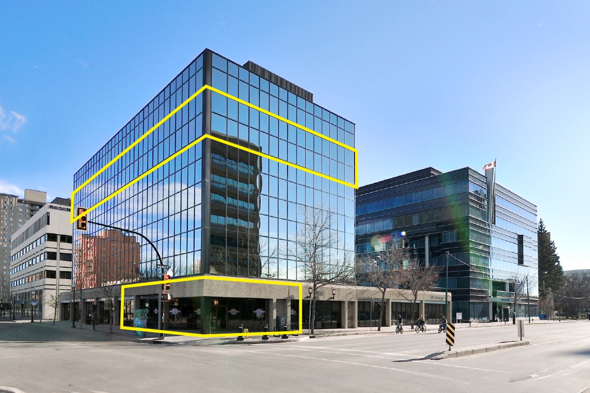 340-350 3rd Ave N, Saskatoon, SK for lease Building Photo- Image 1 of 9