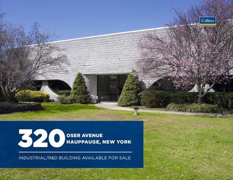 320 Oser Ave, Hauppauge, NY for sale - Building Photo - Image 1 of 10