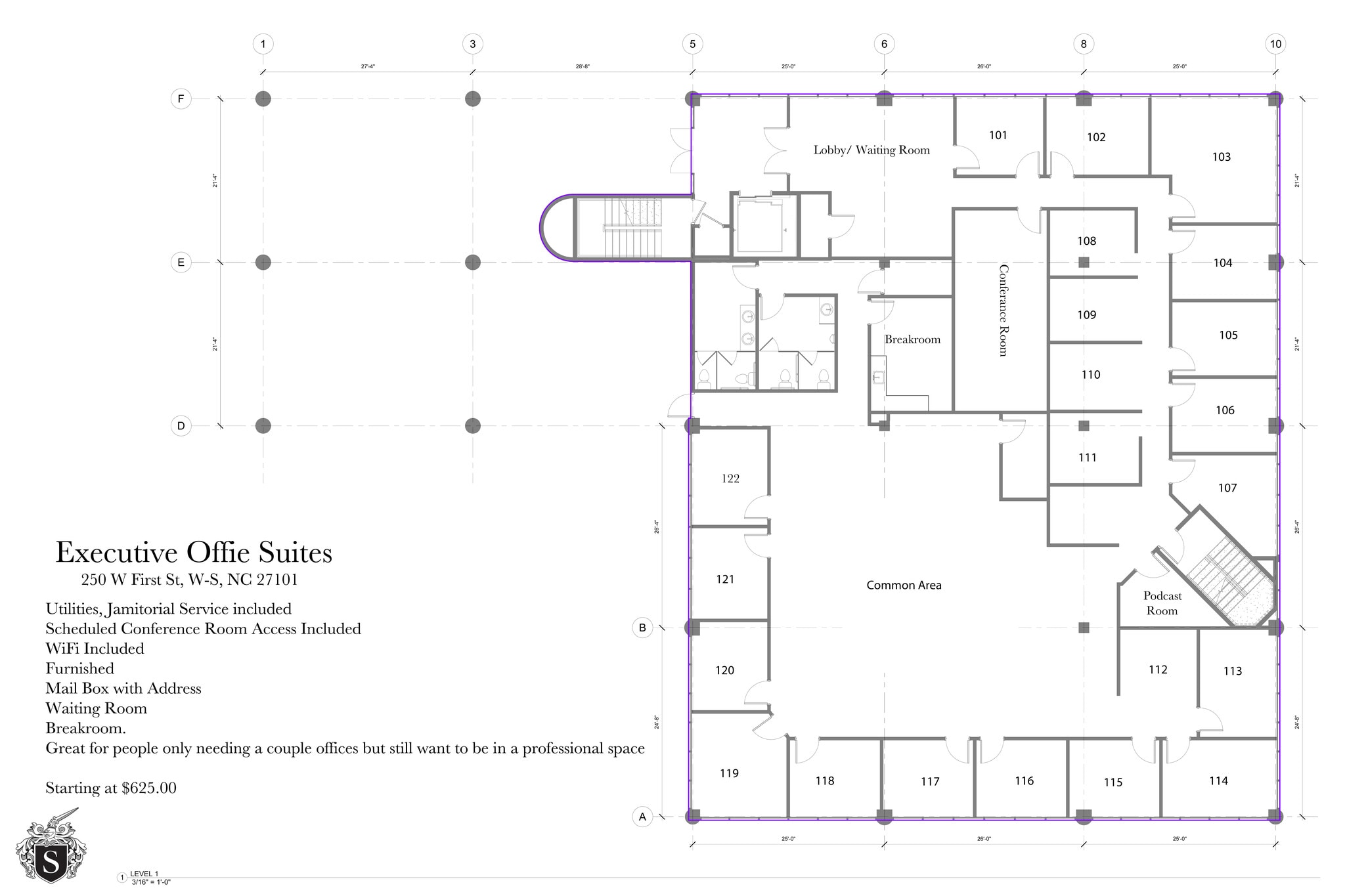 250 W First St, Winston-Salem, NC for lease Building Photo- Image 1 of 1