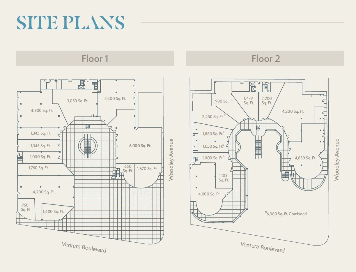 16101 Ventura Blvd, Encino, CA for lease Floor Plan- Image 1 of 1