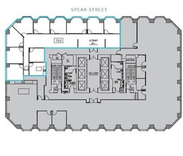 101 Mission St, San Francisco, CA for lease Floor Plan- Image 1 of 1
