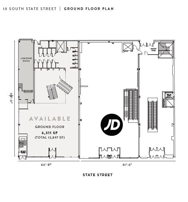 10 S State St, Chicago, IL for lease Floor Plan- Image 1 of 1