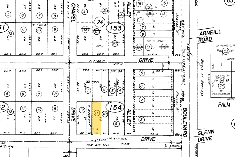 75-99 S Glenn Dr, Camarillo, CA for sale Plat Map- Image 1 of 1