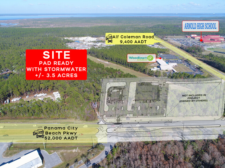 ALF Coleman & US Hwy 98, Panama City Beach, FL for lease - Building Photo - Image 1 of 11