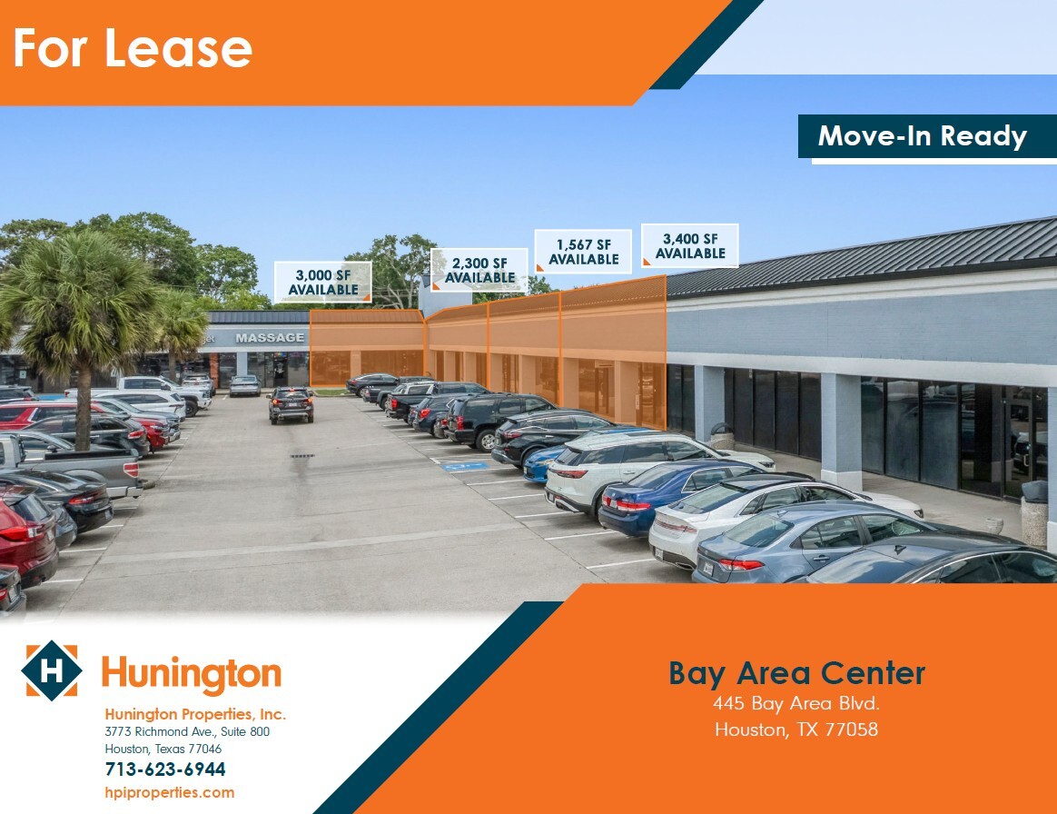 411-495 Bay Area Blvd, Houston, TX for lease Building Photo- Image 1 of 2