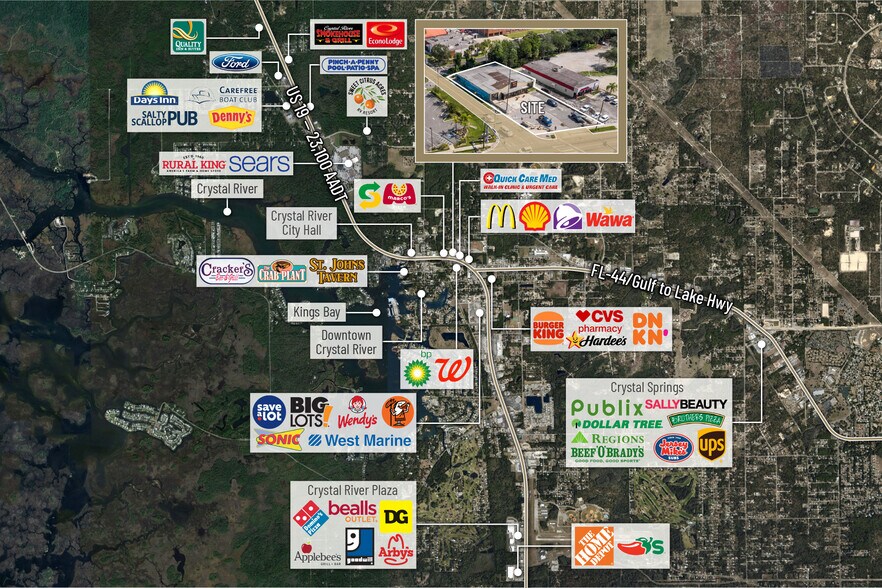 669 NE Us Highway 19, Crystal River, FL à vendre - Photo du bâtiment - Image 3 de 22