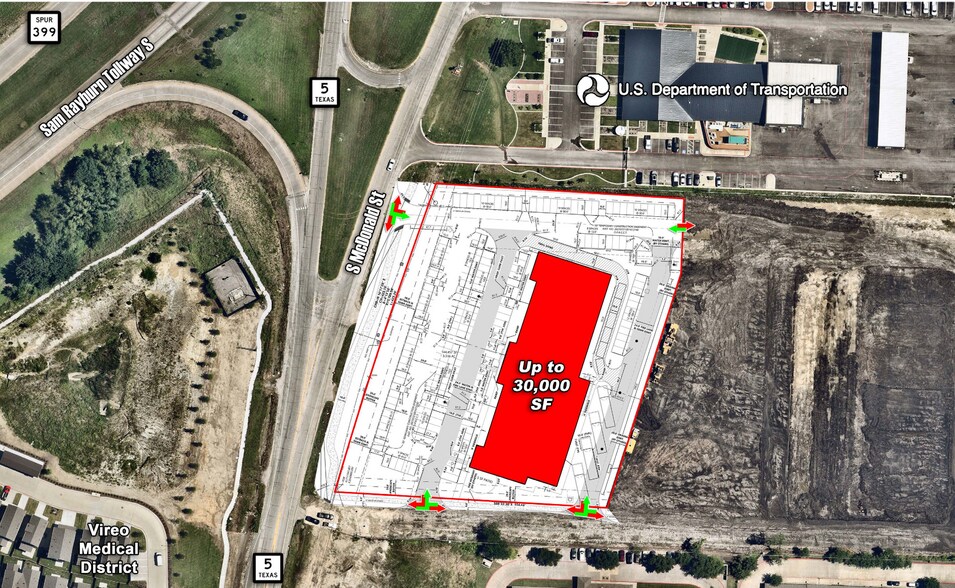 2211 State Highway 5, McKinney, TX à louer - Plan de site - Image 2 de 2