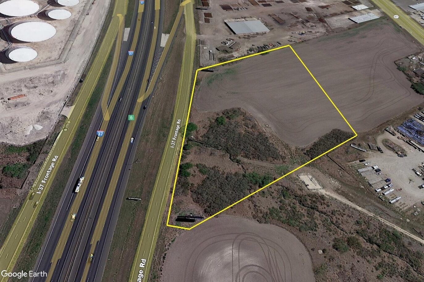 IH-37, 6.312 Acres, Corpus Christi, TX à vendre Aérien- Image 1 de 3
