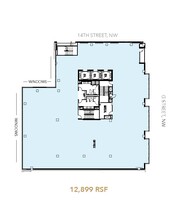 699 14th St NW, Washington, DC for lease Floor Plan- Image 1 of 1